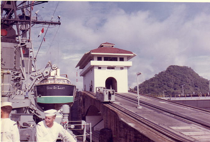 Mullinnix in Panama Canal