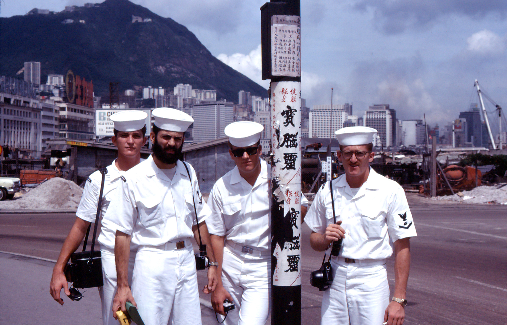 Crew on Hong Kong liberty