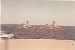 2 ships that served with Mullinnix in 1972 in Vietnam