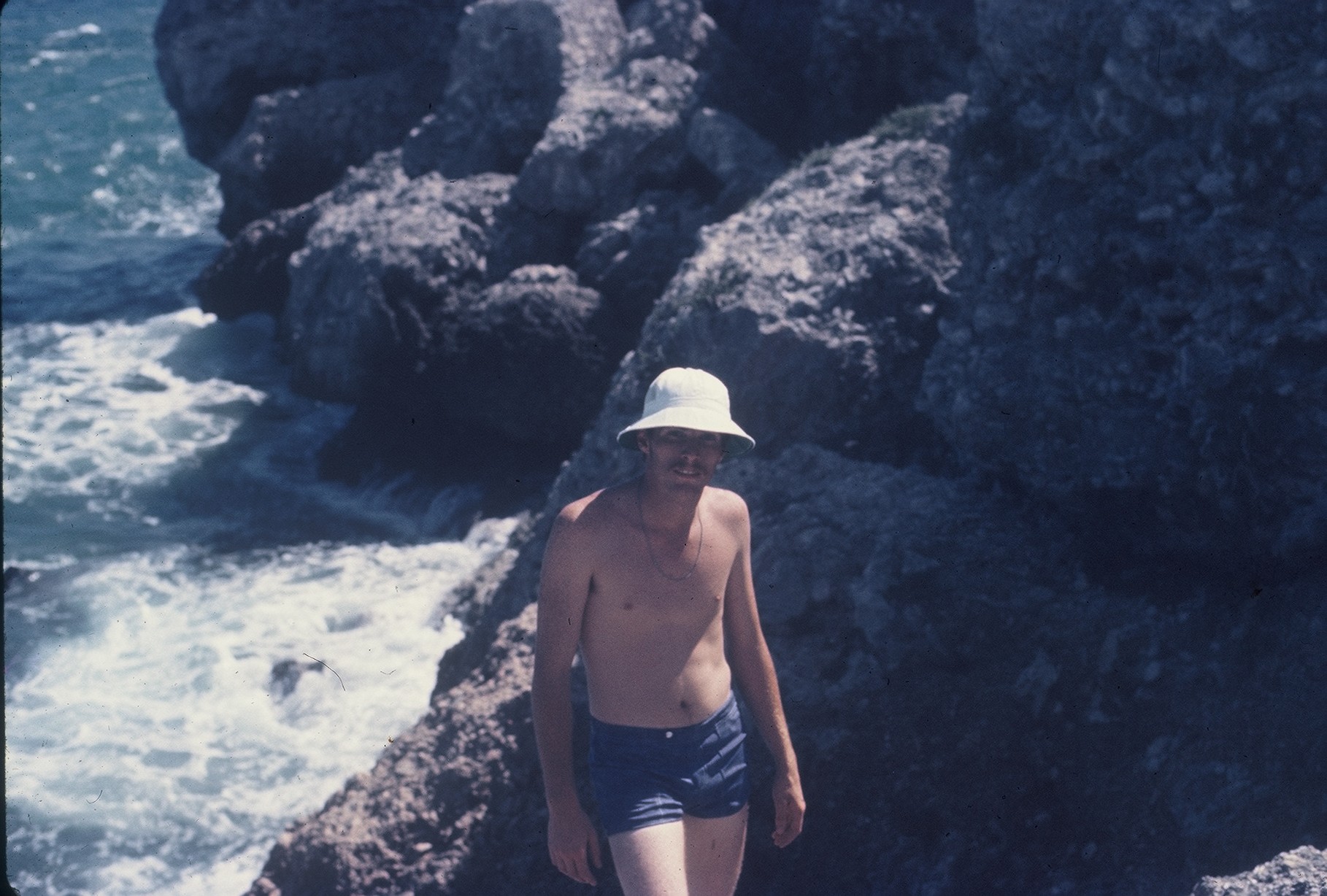 1974 - Gus at Cuba Swim Hole