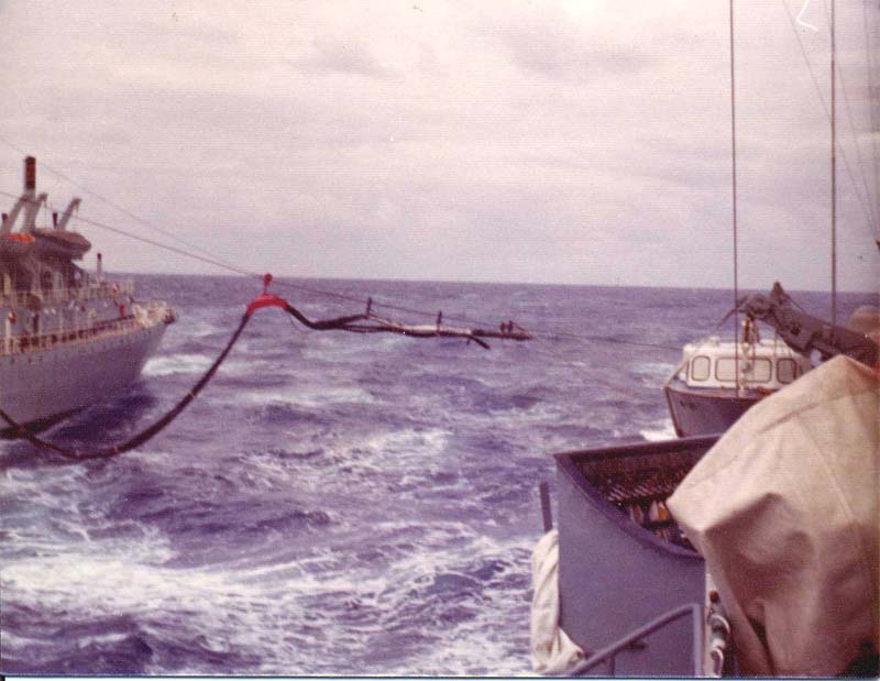 Refueling with HMS Tidereach AO-96