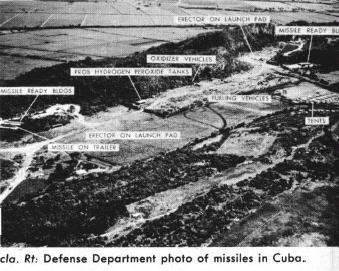 Cuban Missile Sites 1962