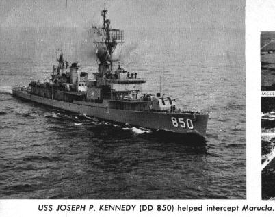 USS Joseph P Kennedy DD850 1962