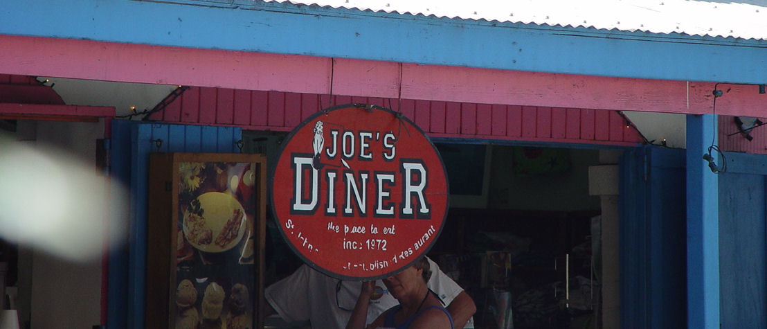 Joe's Diner on St John's Island