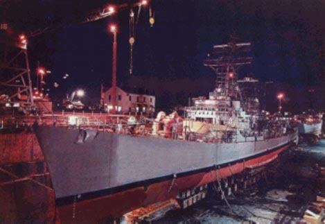 Mullinnix in Drydock 1968