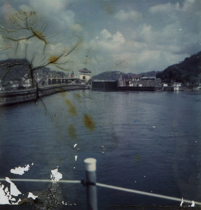 Panama Canal Between Locs - 1972