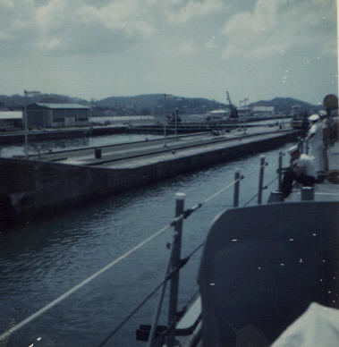 Panama Canal Loc Side - 1972