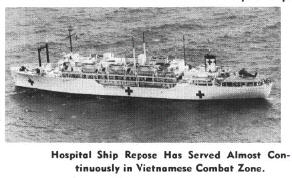 USS Repose Vietnam Aug 1969
