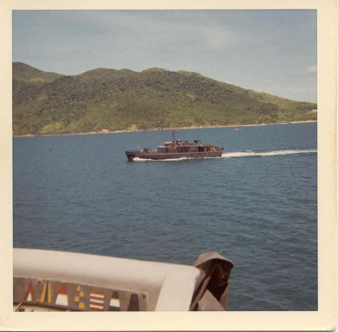 Vietnam Coast Guard Boat in Danang Harbor