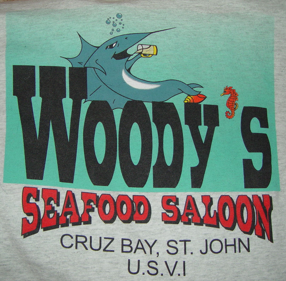 Woody's Seafood Saloon T-shirt